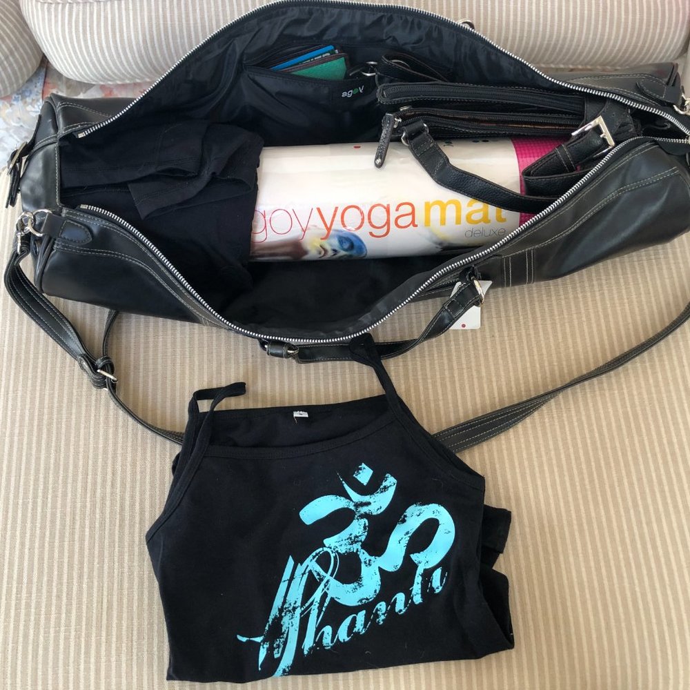 Unisex Biker Yoga Mat bag – by agoy – Size Large - Picture 7 of 12